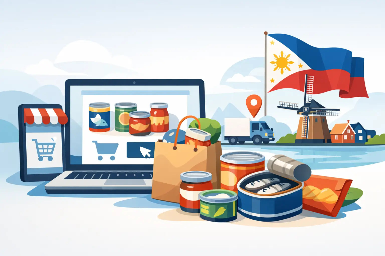 Filipino Canned Goods Online in Nederland