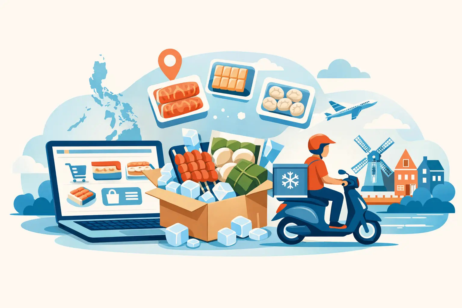 Filipino Frozen Food Online in Nederland