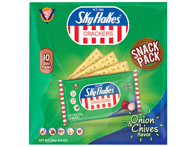 SkyFlakes Snack pack Onion Chives flavor
