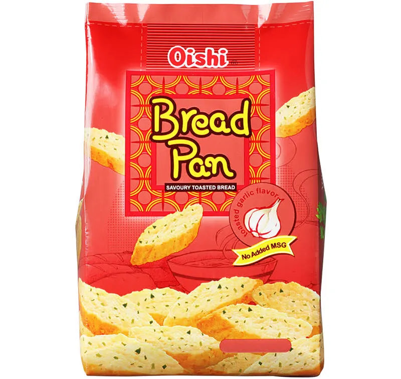 Oishi Bread Pan Toasted Garlic 42g