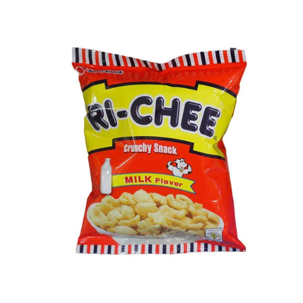 Richee Crunchy Snack Milk Flavor Snack 60g