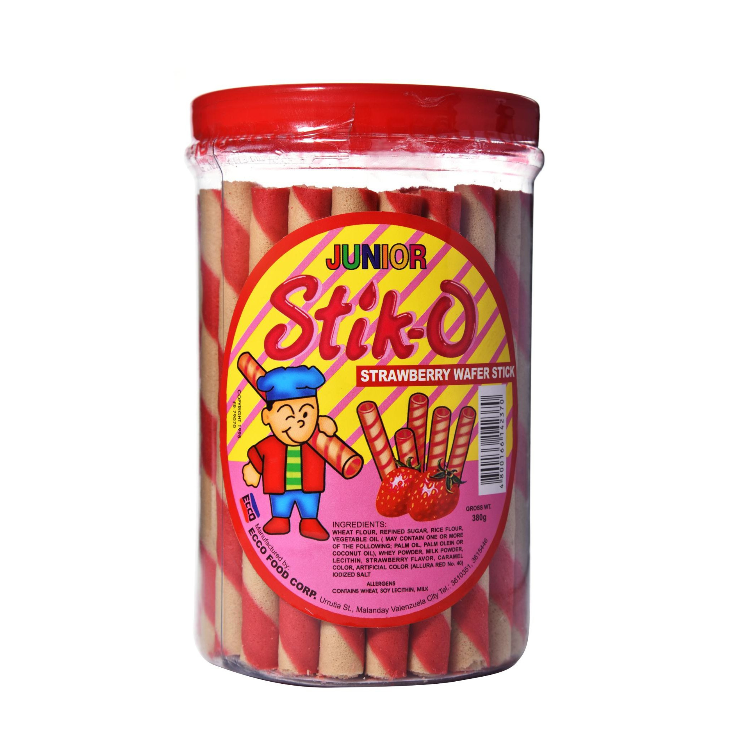 Stik-O Strawberry Wafer Sticks