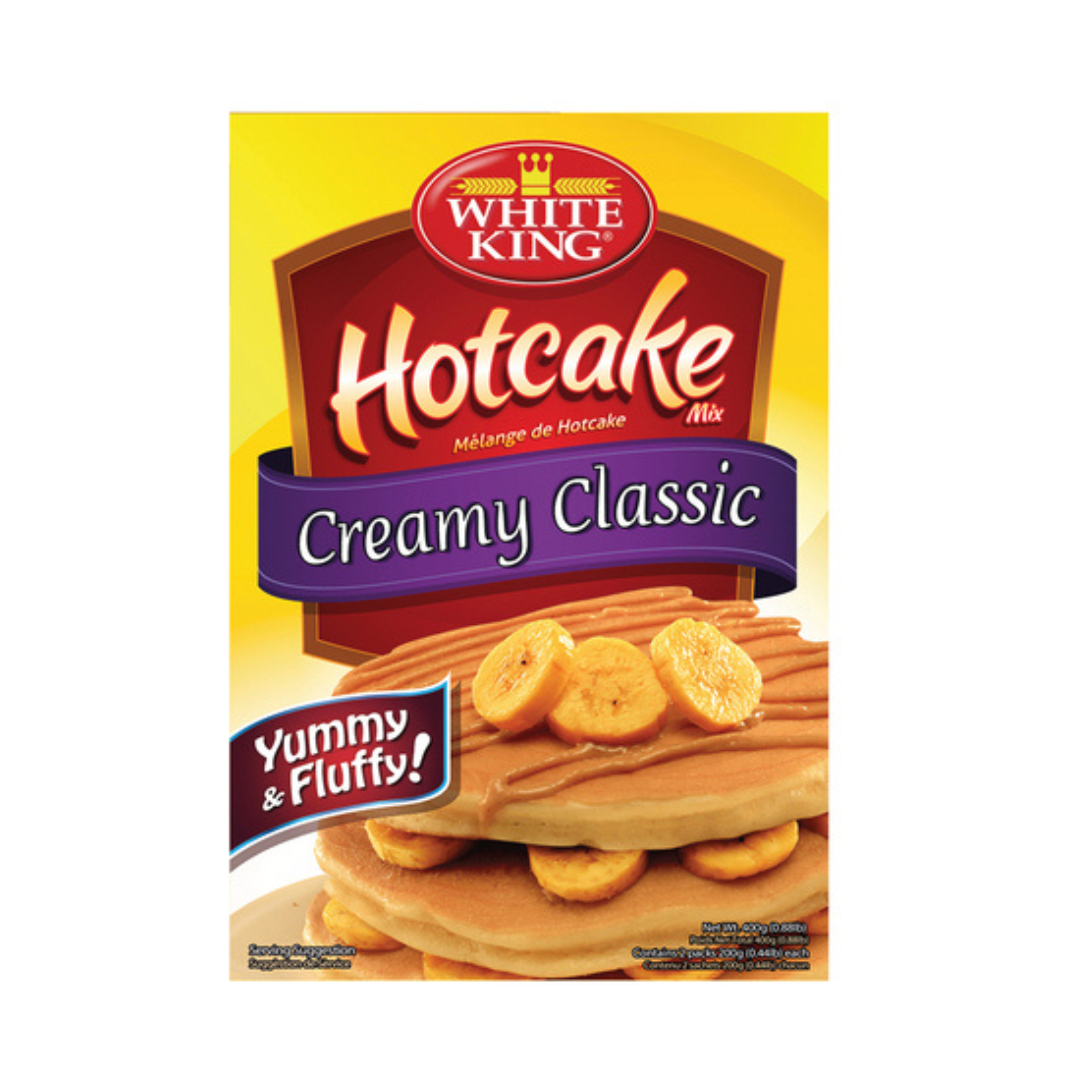 White King Hotcake Mix Creamy Classic (Fluffy Filipino Pancakes)