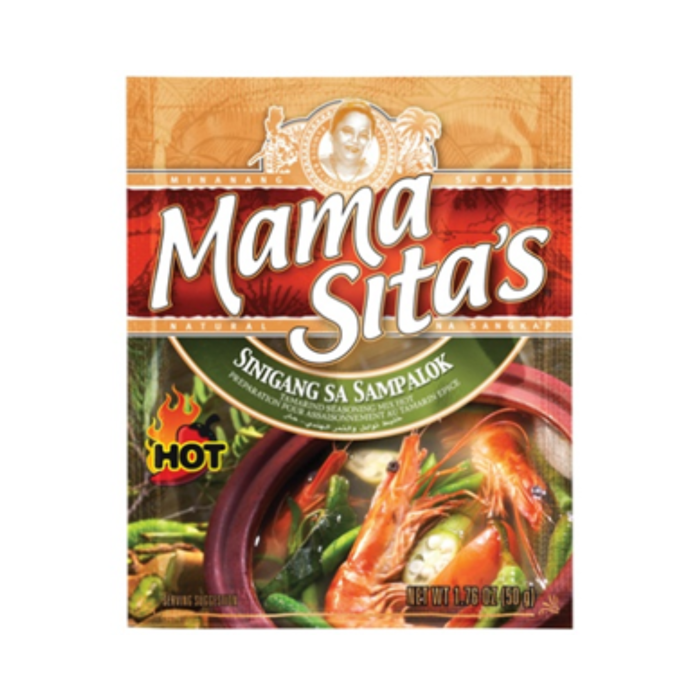 Mama Sita’s Sinigang sa Sampaloc Hot & Spicy Mix (Tamarind soup)