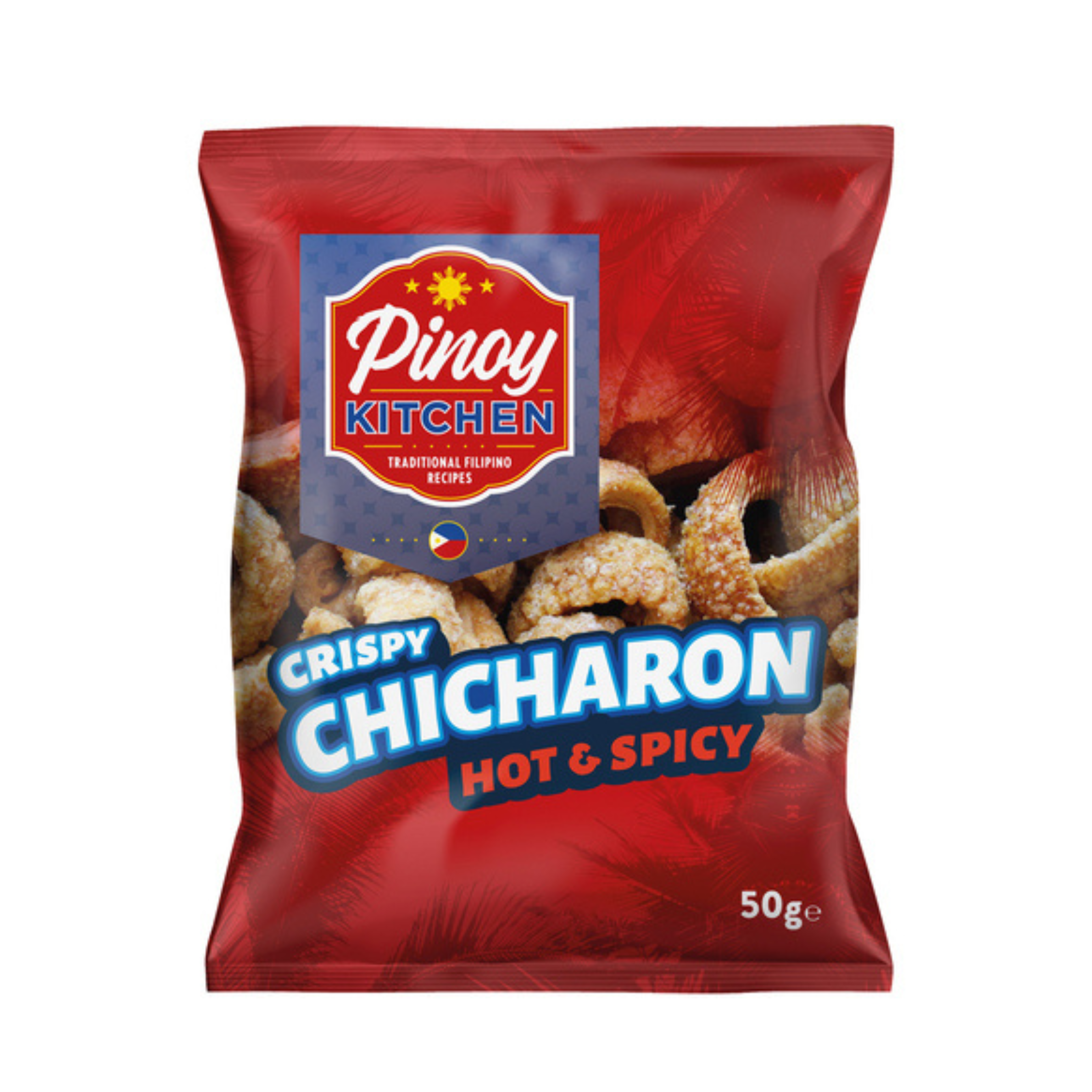 Pinoy Kitchen Crispy Chicharon Hot and Spicy