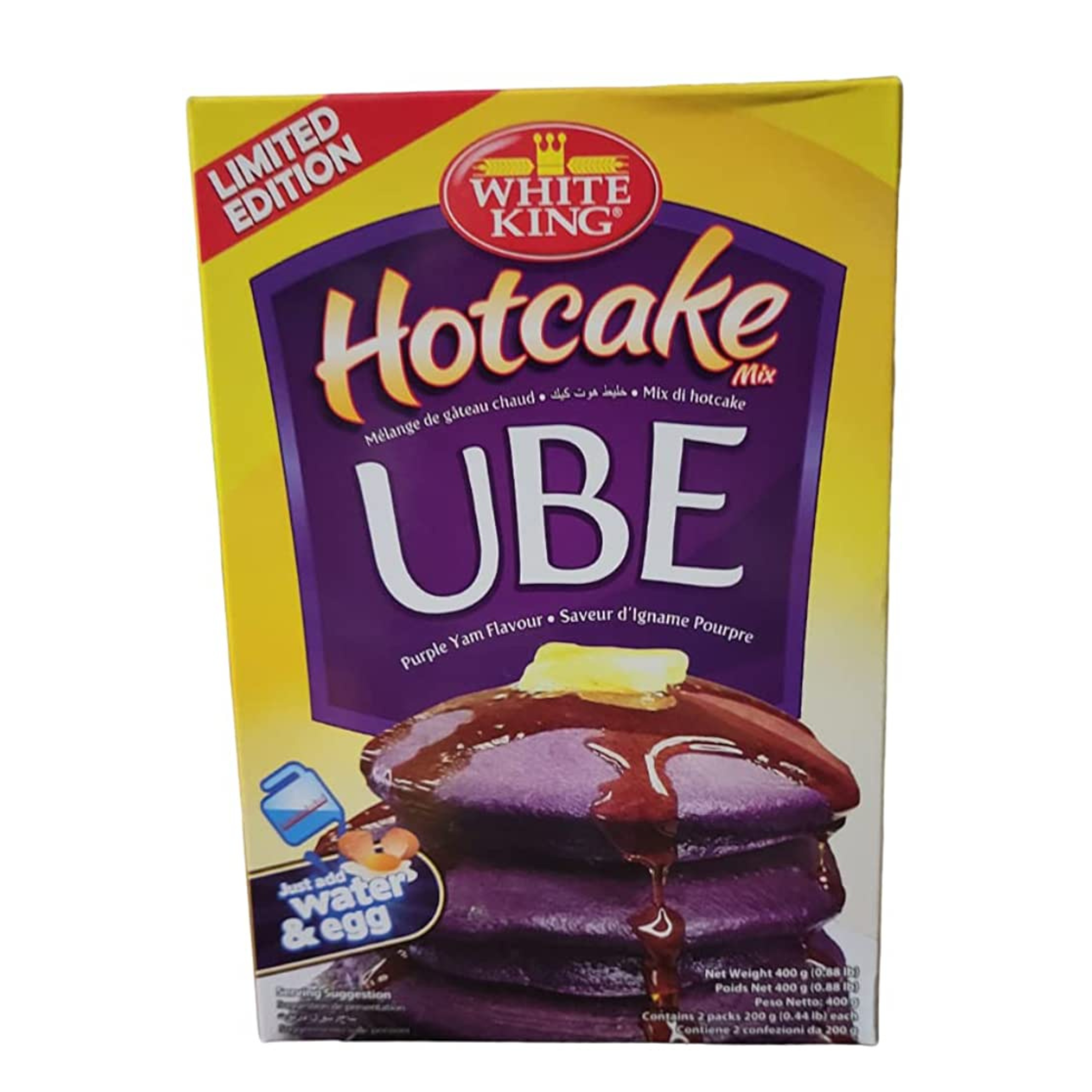 White King Hotcake Mix Purple Yam (Ube) Flavor