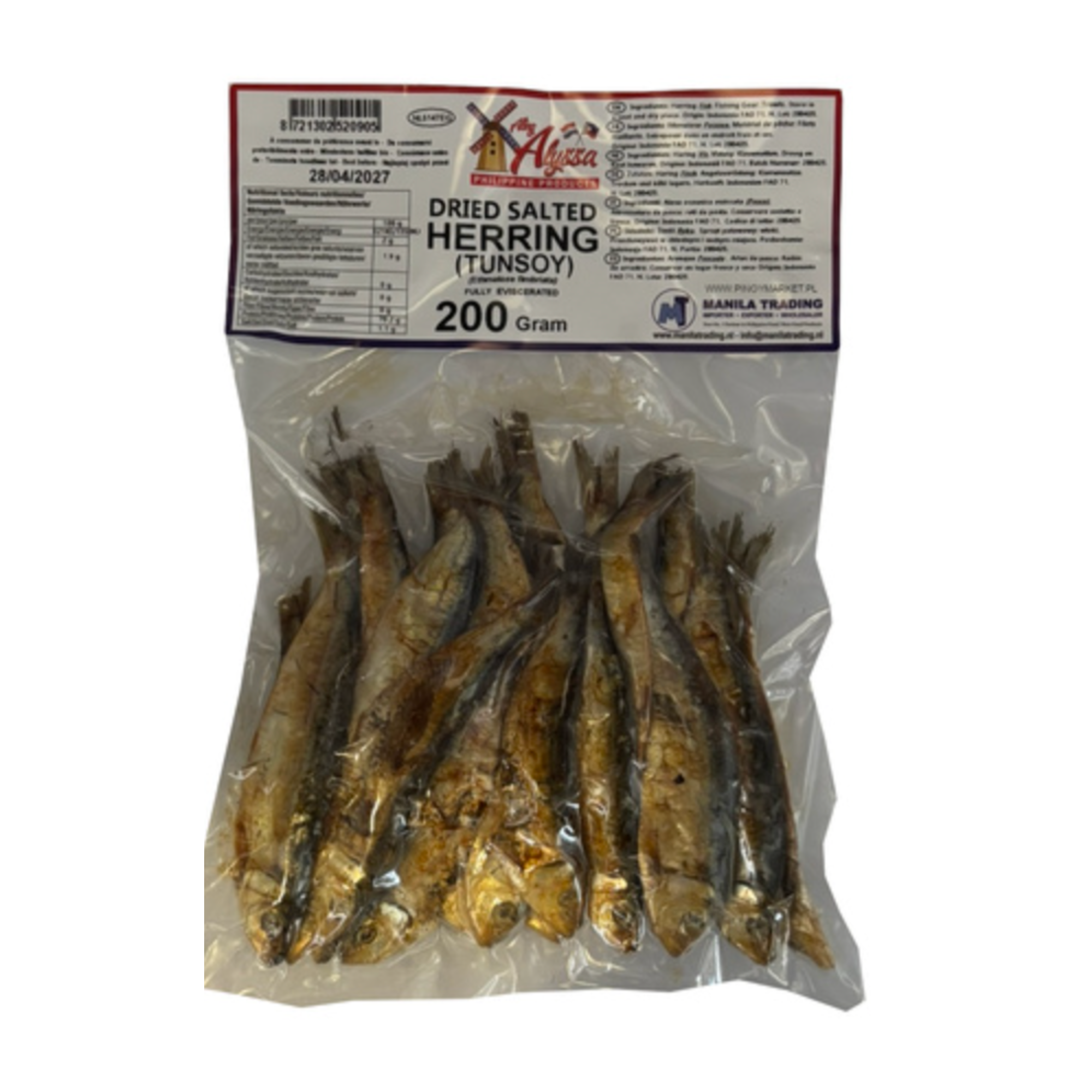 Authentic Dried Tunsoy (Salted Herring)